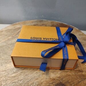 Louis Vuitton Small Empty Gift Box with Drawer & Ribbon 6"x 5"x 2"